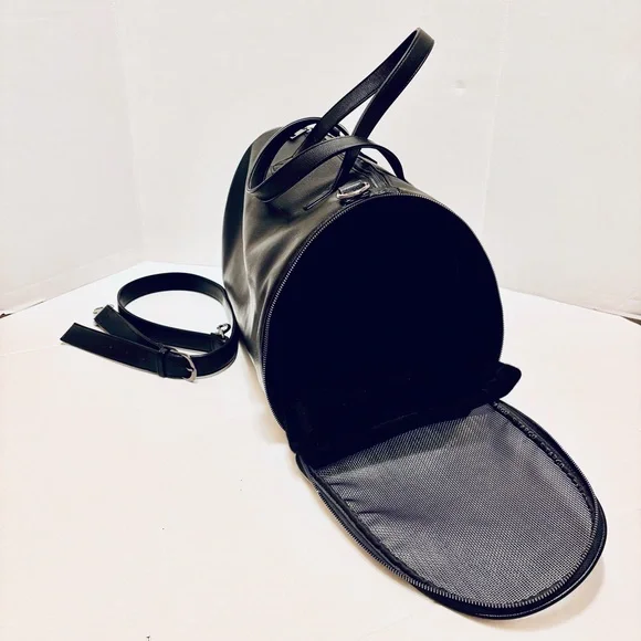 Stylish Black Dog Carrier by St Argo